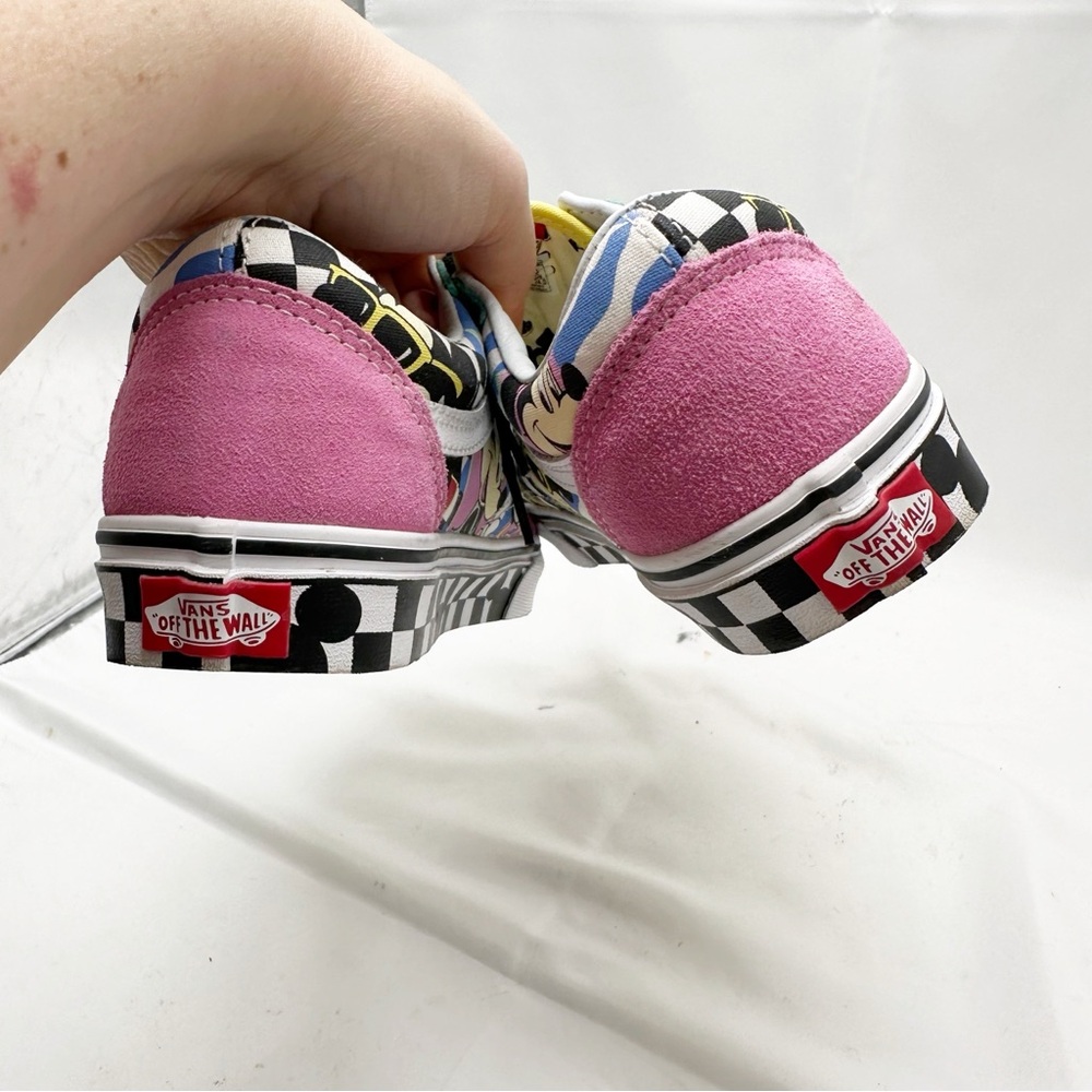 Vans Old Skool Disney 80's Mickey Shoes 90th Anniversary Sneakers Size 7.5 - Picture 7 of 9
